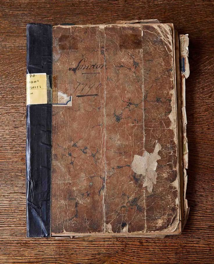 A notebook meant to record each bride’s name, wedding date, and memories - part of a wedding veil family tradition.